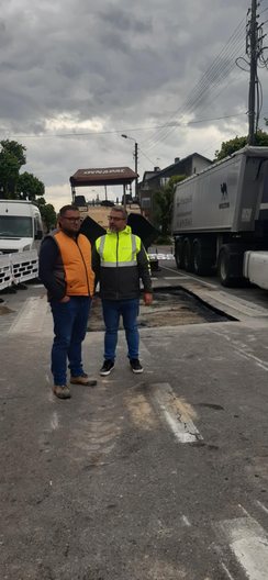 Naprawa ulicy Sieradzkiej na finiszu. Jest szansa, że wieczorem będzie przejezdna